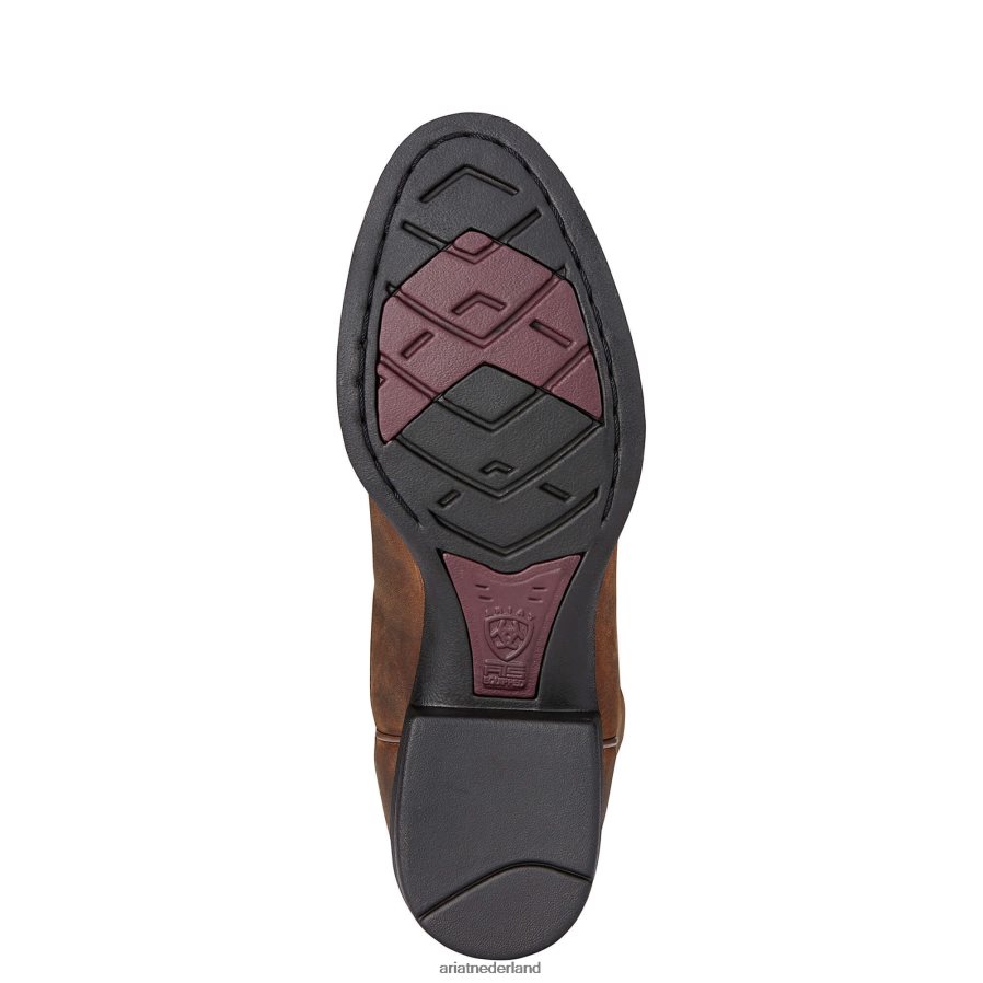 noodlijdend bruin Heritage touwboot westernlaars Ariat vrouwen schoenen PJ26LN2106