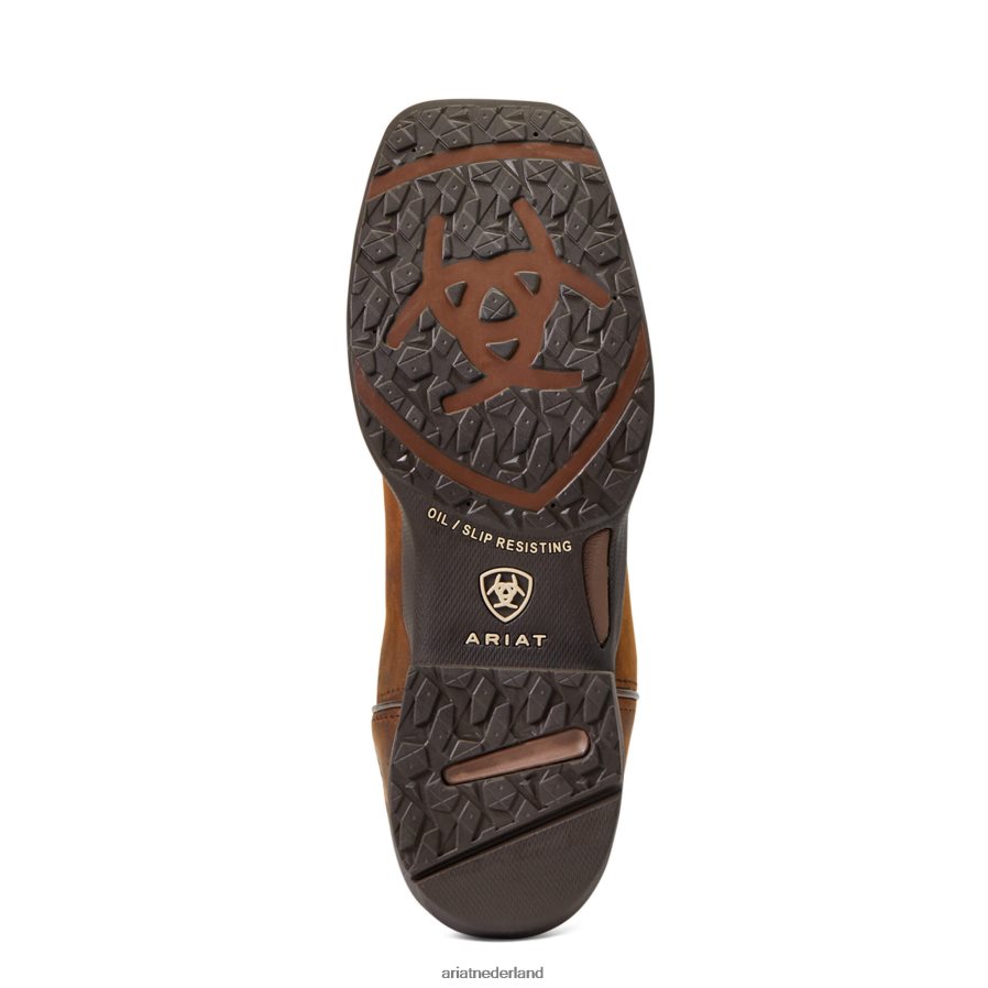 noodlijdend bruin anthem patriot waterdichte westernlaars Ariat vrouwen schoenen PJ26LN2114