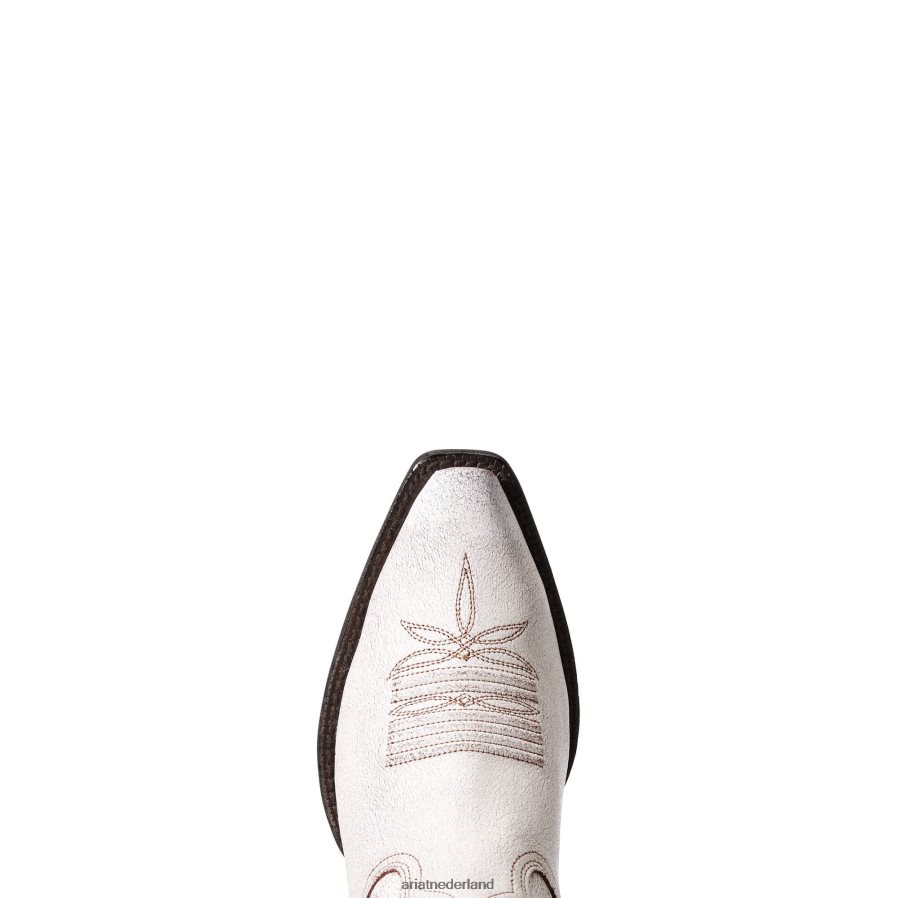 noodlijdend wit gouden westernlaars Ariat vrouwen schoenen PJ26LN2082