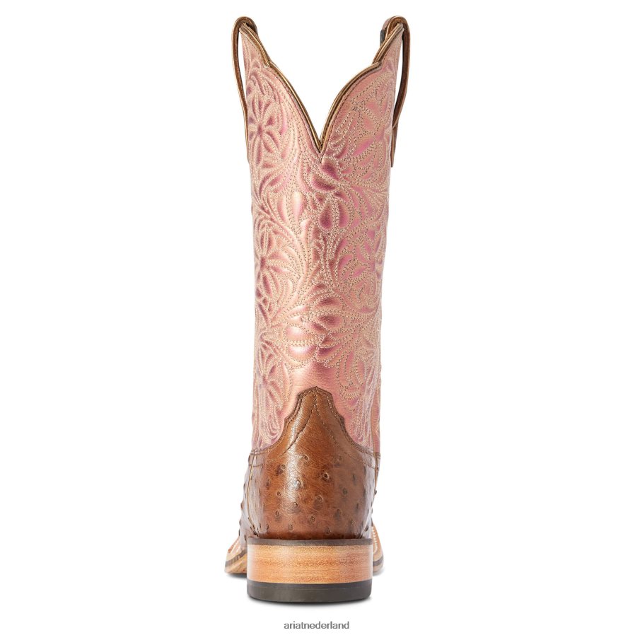 noodlijdende chocolade volledige quil Donella westernlaars Ariat vrouwen schoenen PJ26LN2090