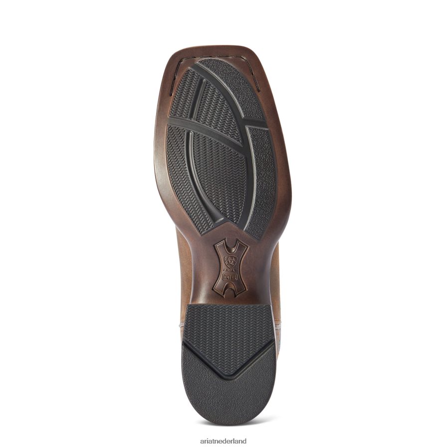 noodlottig bruin Odessa stretchfit westernlaars Ariat vrouwen schoenen PJ26LN2174