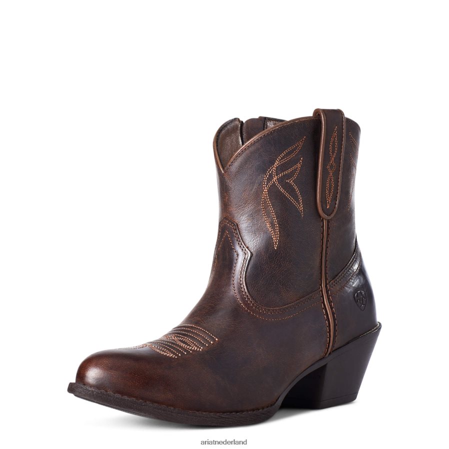 pittig bruin Darlin westernlaars Ariat vrouwen schoenen PJ26LN2141