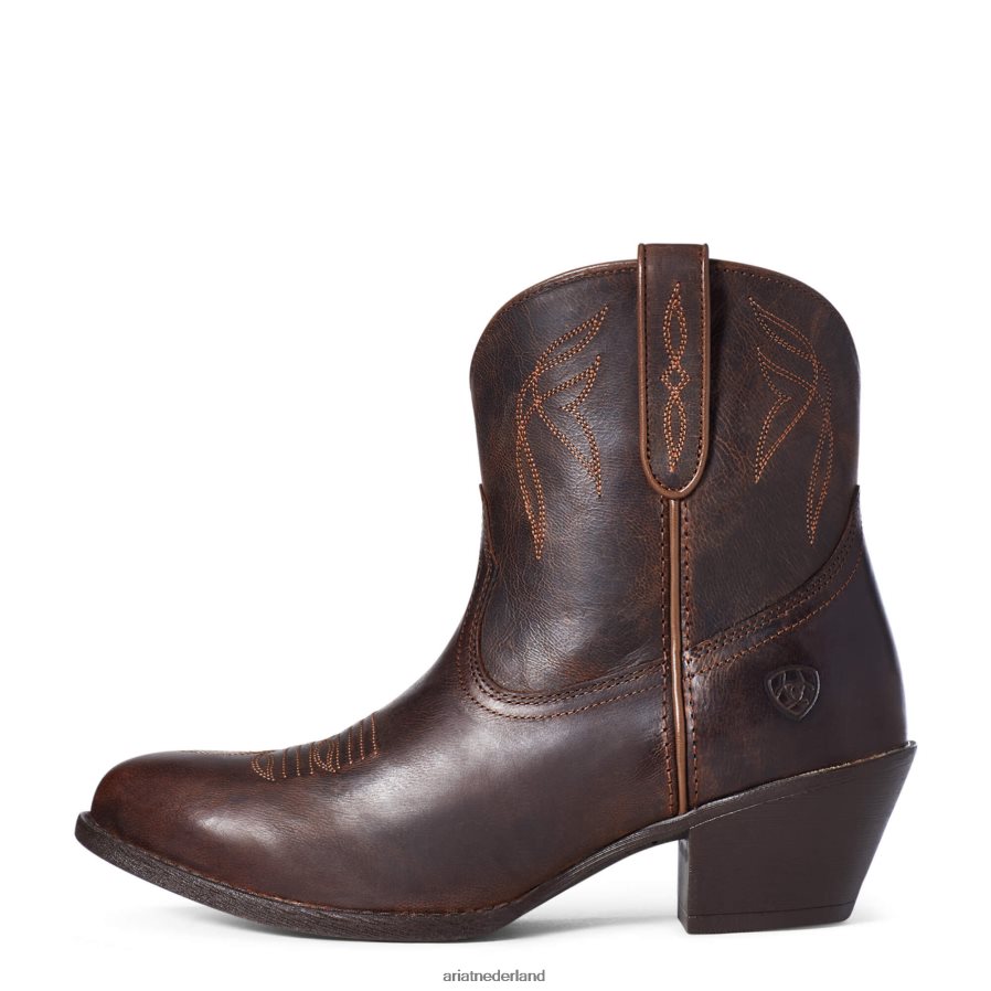 pittig bruin Darlin westernlaars Ariat vrouwen schoenen PJ26LN2141