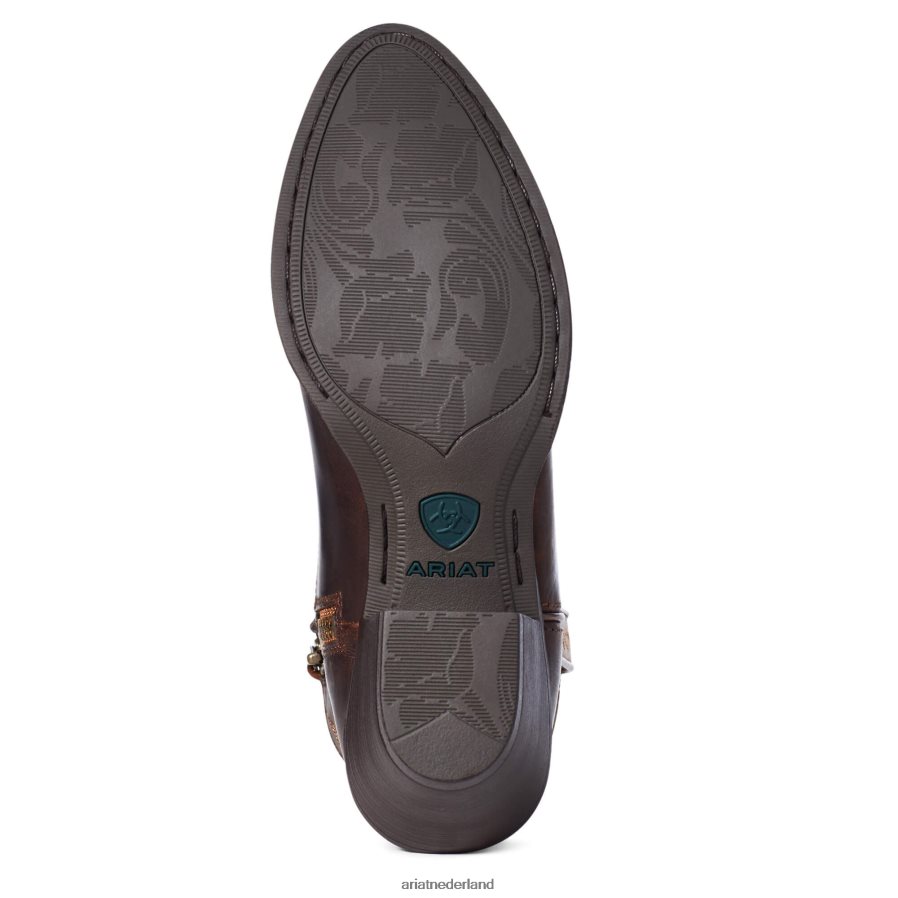 pittig bruin Darlin westernlaars Ariat vrouwen schoenen PJ26LN2141