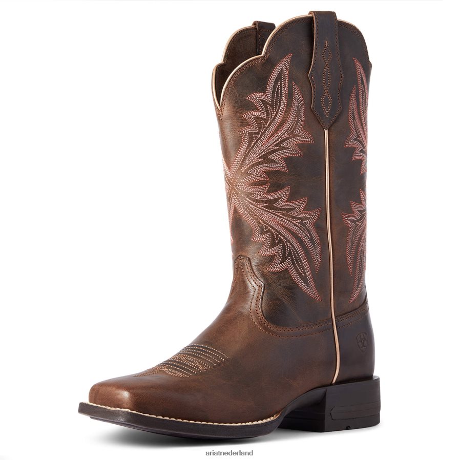 pittig bruin westelijke westelijke laars Ariat vrouwen schoenen PJ26LN2136
