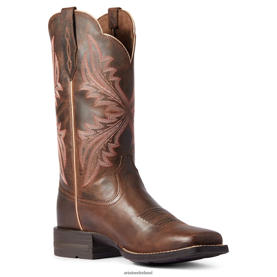 pittig bruin westelijke westelijke laars Ariat vrouwen schoenen PJ26LN2136