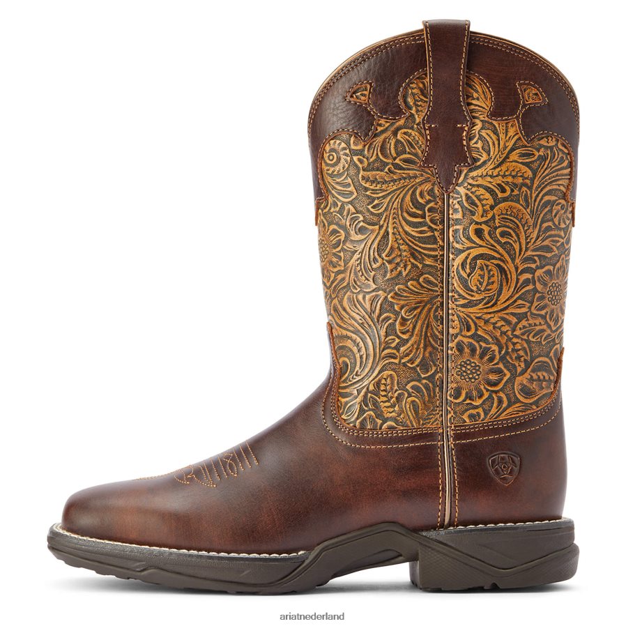 rijke klei anthem savanne westernlaars Ariat vrouwen schoenen PJ26LN2148