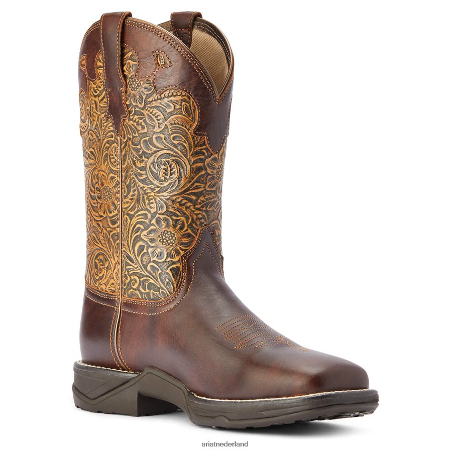 rijke klei anthem savanne westernlaars Ariat vrouwen schoenen PJ26LN2148