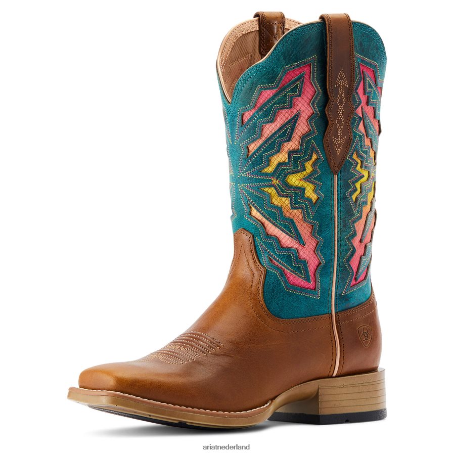 toffee Laney Venttek 360 graden westernlaars Ariat vrouwen schoenen PJ26LN2139
