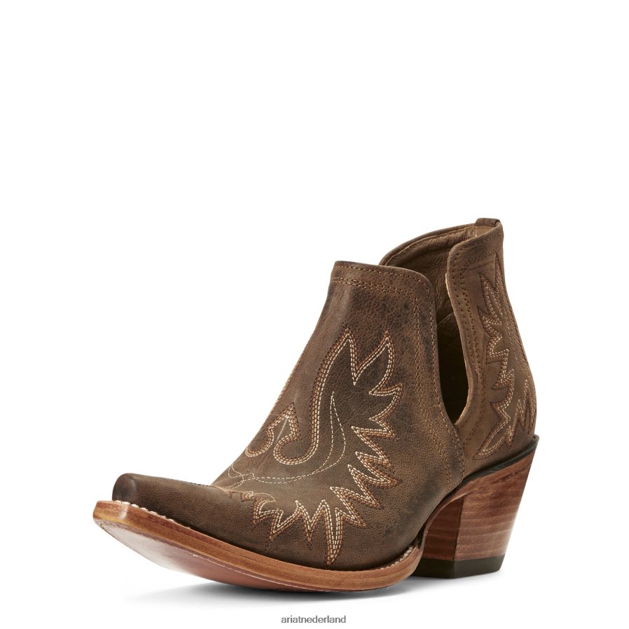 verweerd bruin dixon westernlaars Ariat vrouwen schoenen PJ26LN2186