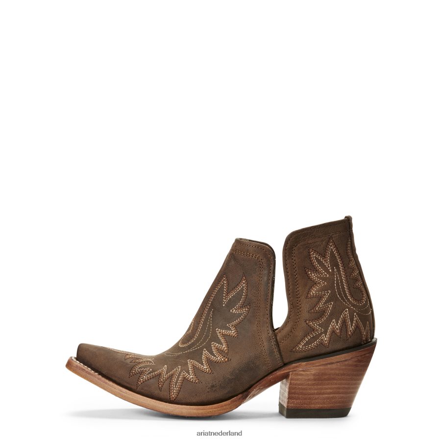 verweerd bruin dixon westernlaars Ariat vrouwen schoenen PJ26LN2186