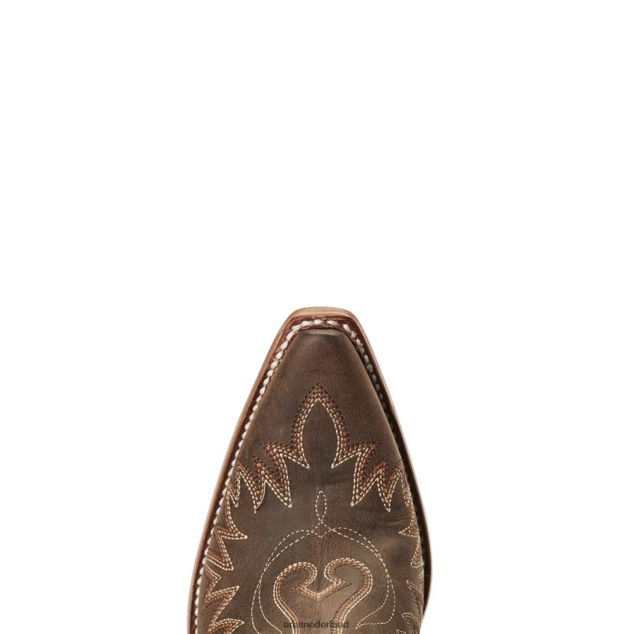 verweerd bruin dixon westernlaars Ariat vrouwen schoenen PJ26LN2186