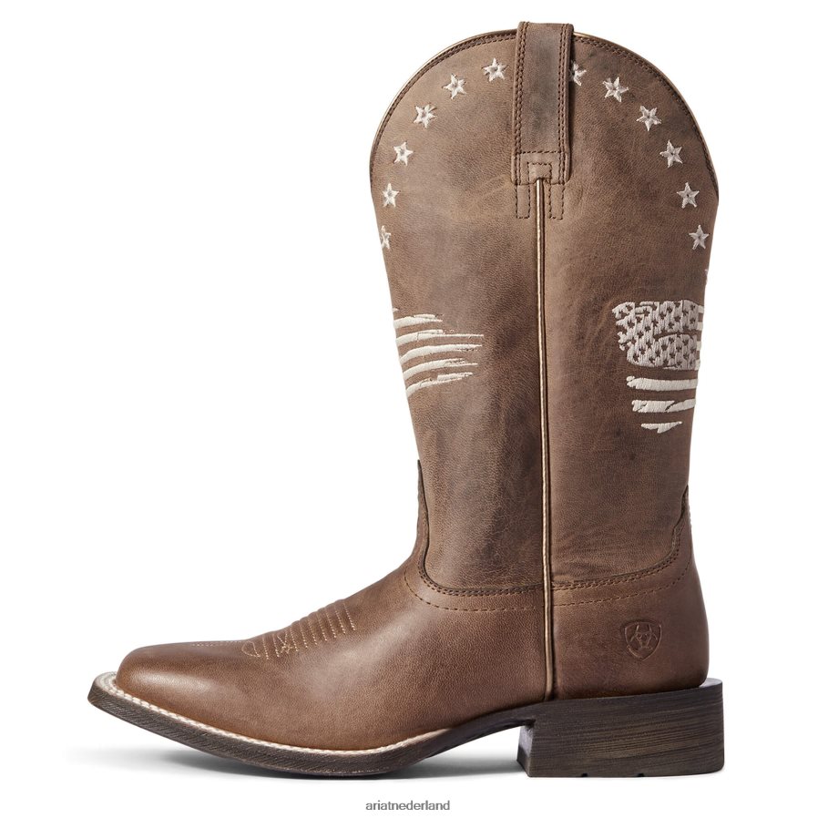 verweerde bruin circuit patriot westerse laars Ariat vrouwen schoenen PJ26LN2171