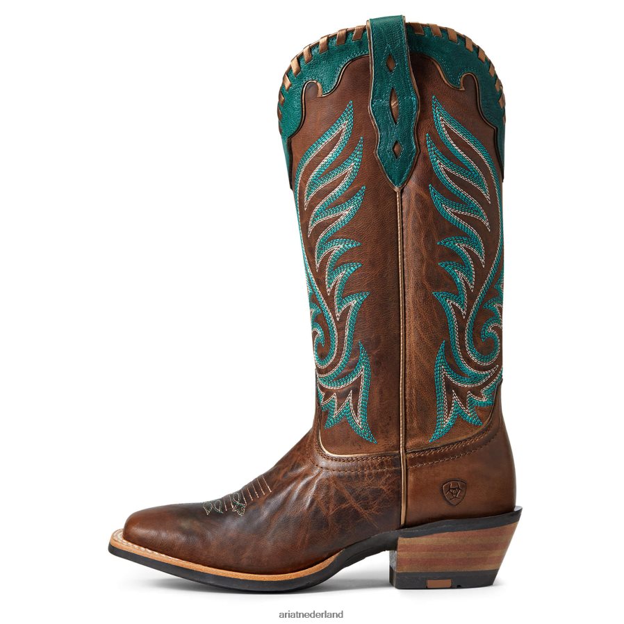 verweerde bruin crossfire picante westernlaars Ariat vrouwen schoenen PJ26LN2176
