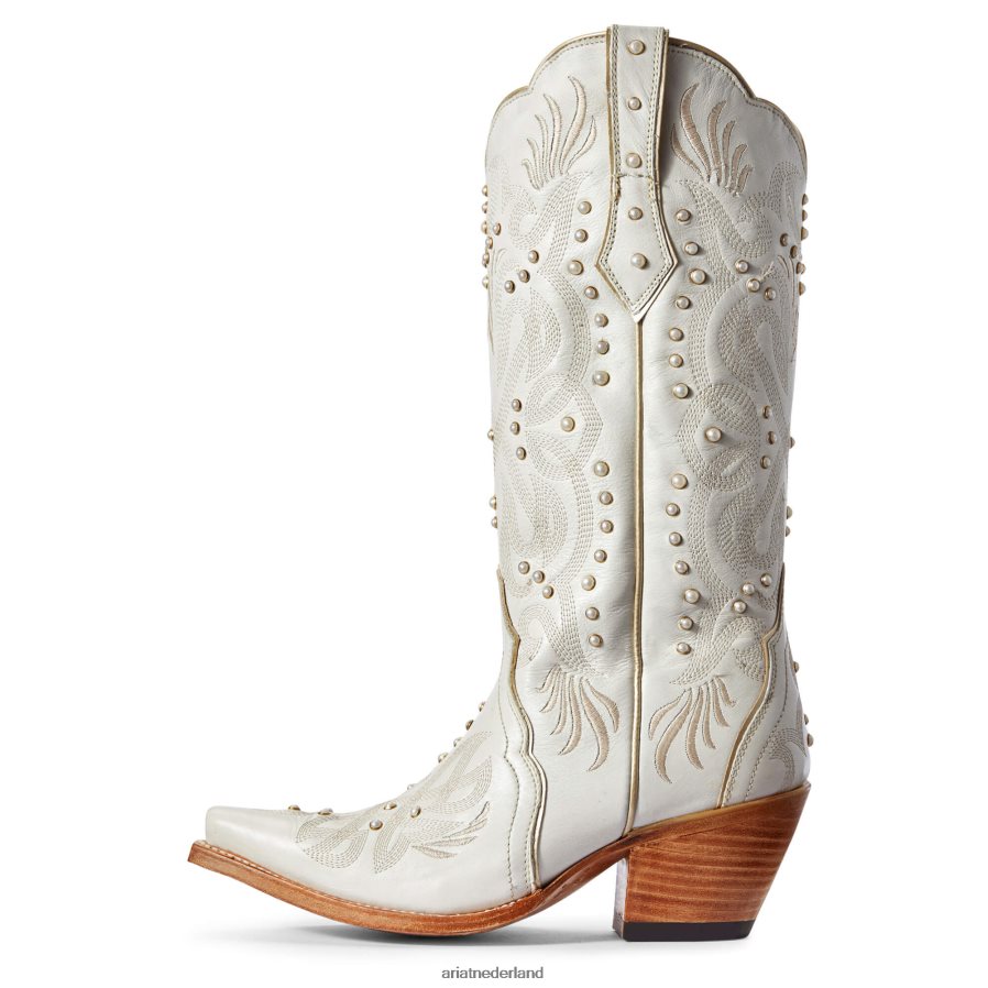 wit parel westernlaars Ariat vrouwen schoenen PJ26LN2101