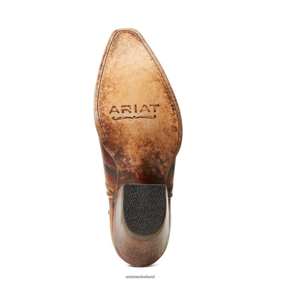 zadel deken dixon westernlaars Ariat vrouwen schoenen PJ26LN2218