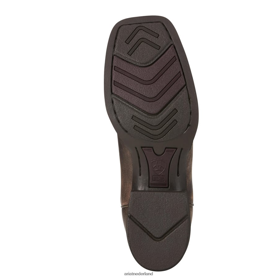 zadelkamer chocolade quickdraw westernlaars Ariat vrouwen schoenen PJ26LN2105