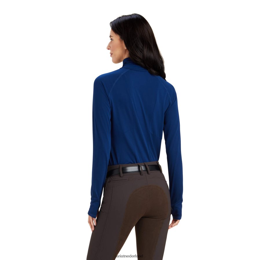 landgoed blauw venture-basislaag Ariat vrouwen topjes PJ26LN3266
