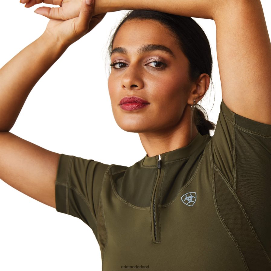 relikwie Ascent Crew-basislaag Ariat vrouwen topjes PJ26LN3199