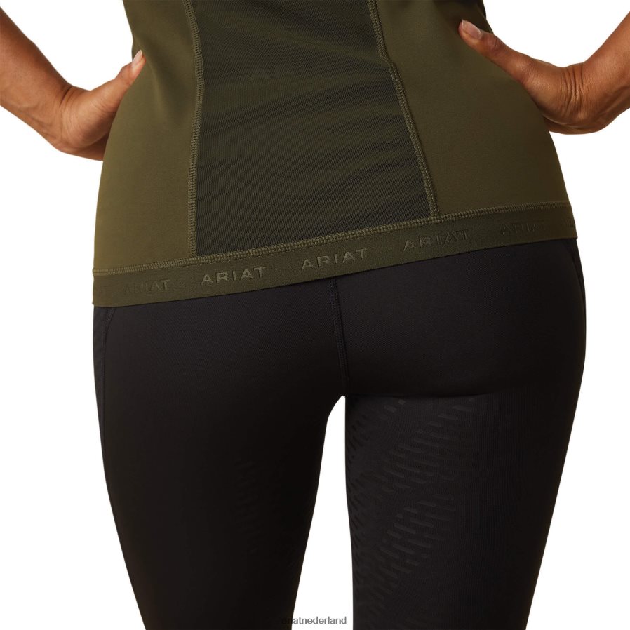 relikwie Ascent Crew-basislaag Ariat vrouwen topjes PJ26LN3199