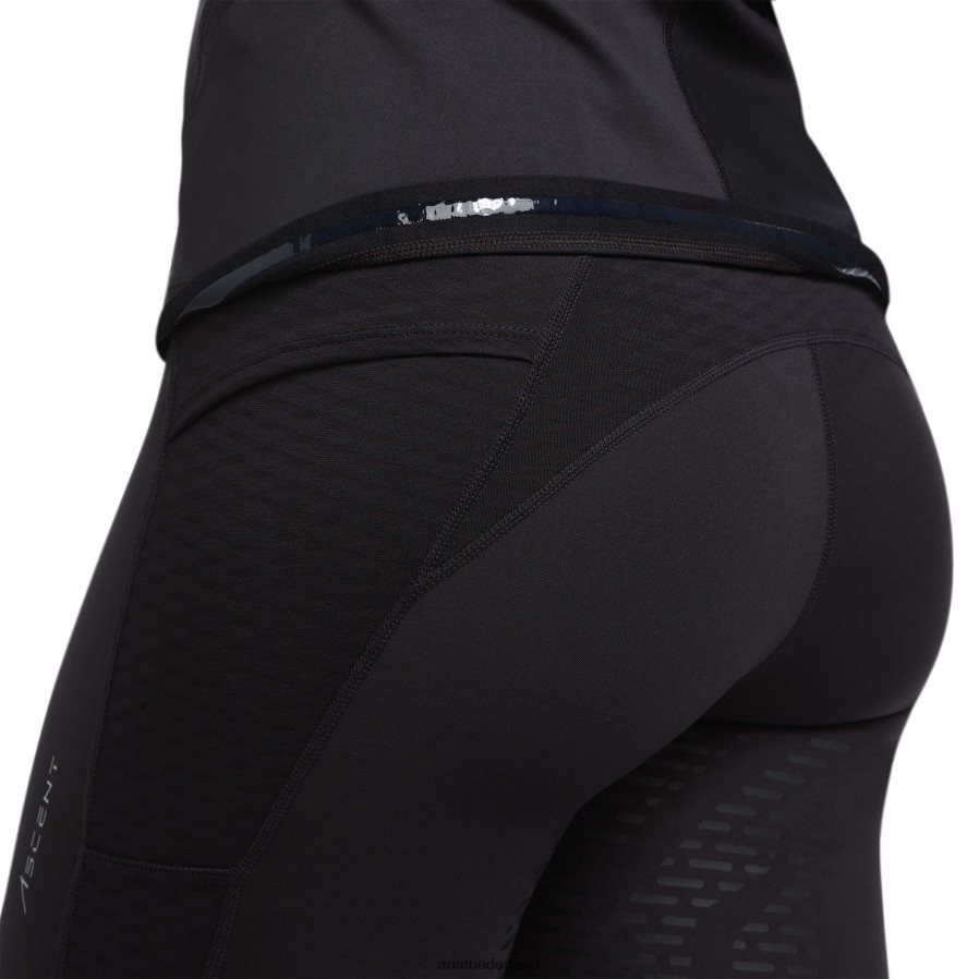 zwart Ascent Crew-basislaag Ariat vrouwen topjes PJ26LN3211