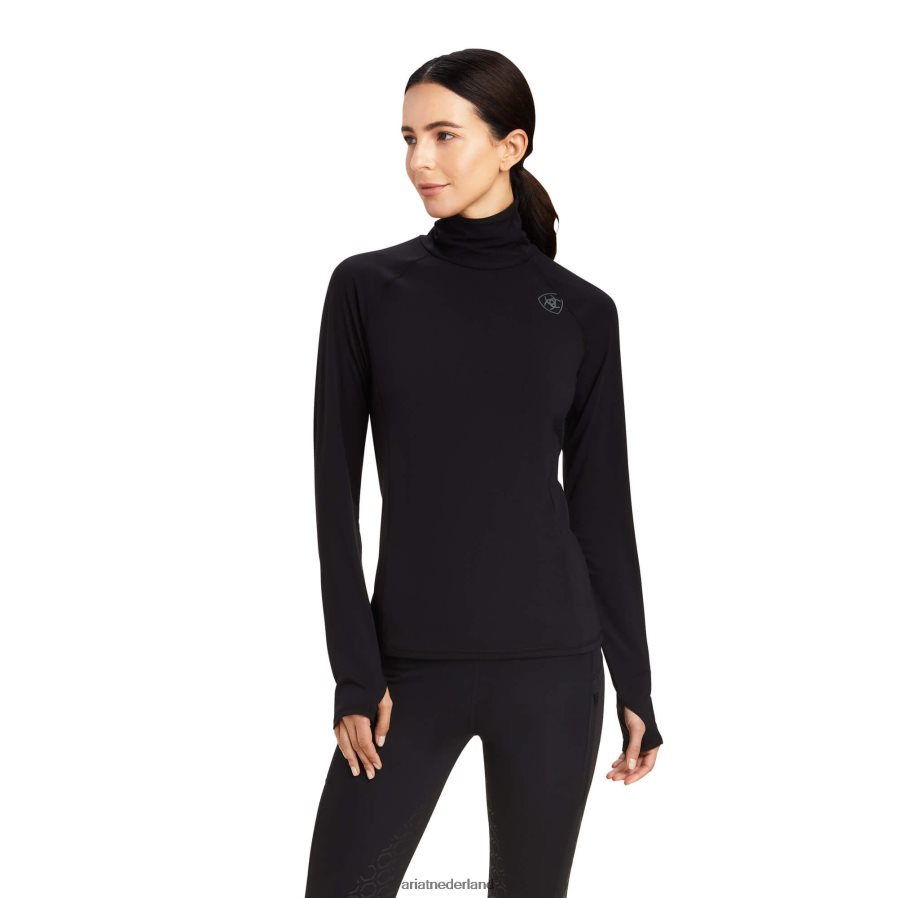 zwart venture-basislaag Ariat vrouwen topjes PJ26LN3246