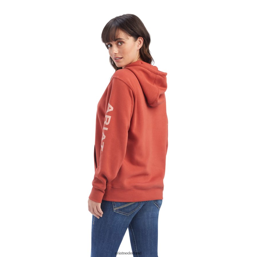bossa nova echte klassieke hoodie met logo op de arm Ariat vrouwen topjes PJ26LN3413