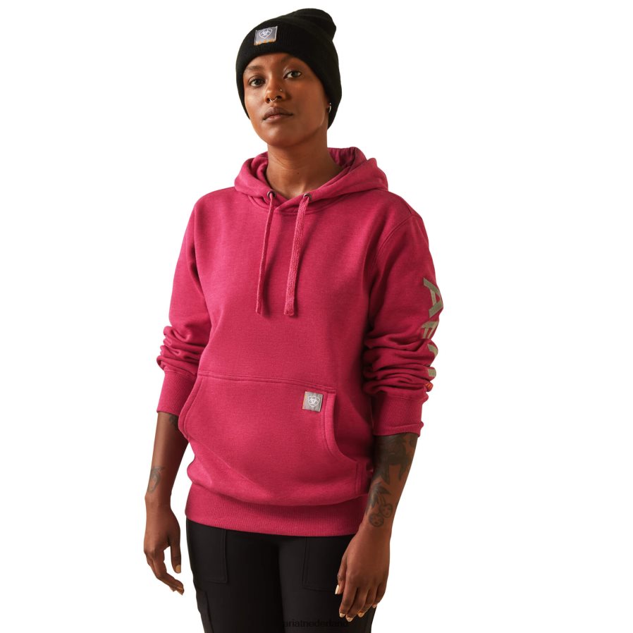 kersen julibee heide/sleutel grafische hoodie met wapening Ariat vrouwen topjes PJ26LN3381
