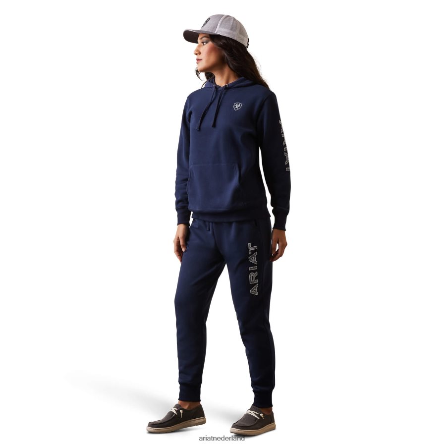 marine eclips logo-hoodie Ariat vrouwen topjes PJ26LN3377