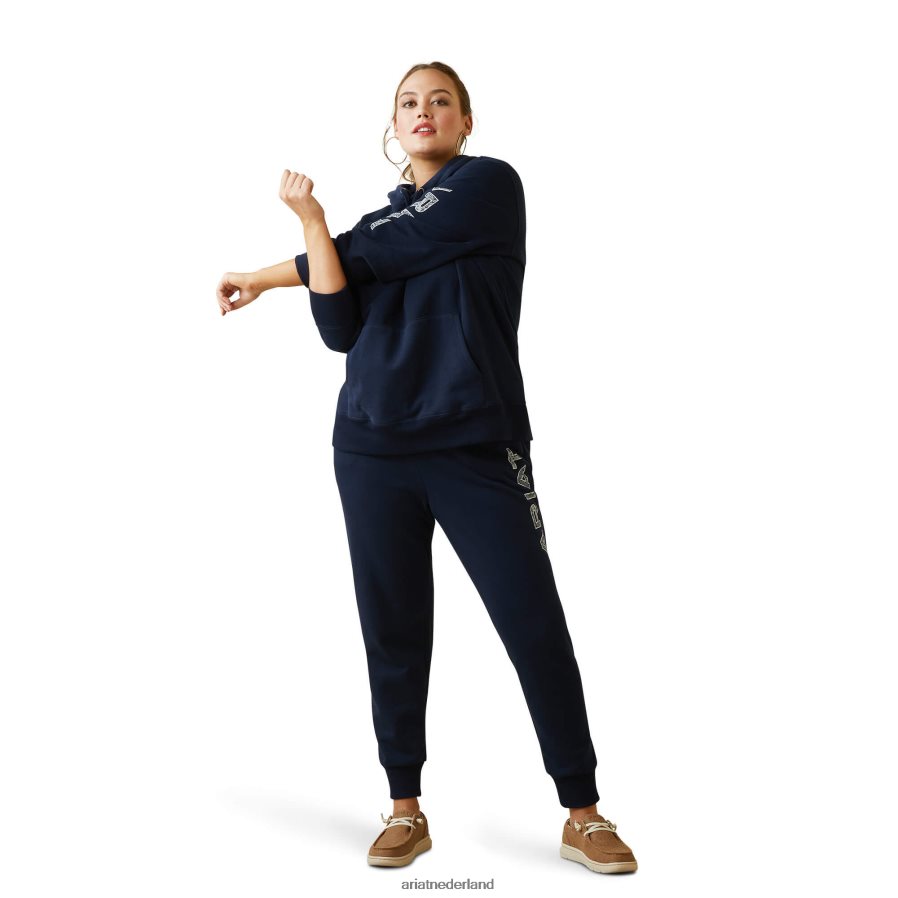 marine eclips logo-hoodie Ariat vrouwen topjes PJ26LN3377
