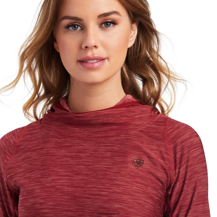 zon gedroogde tomaat Laguna-hoodie Ariat vrouwen topjes PJ26LN2811