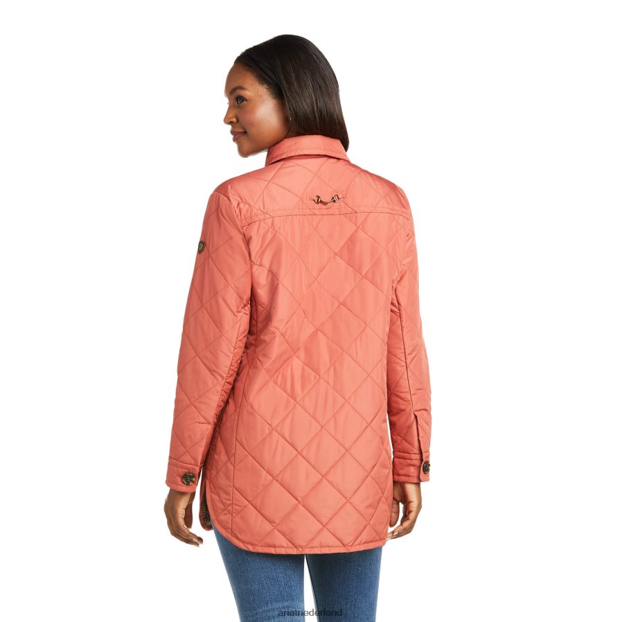 Marsala belmont overhemdjasje Ariat vrouwen topjes PJ26LN3578