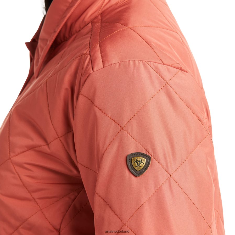Marsala belmont overhemdjasje Ariat vrouwen topjes PJ26LN3578