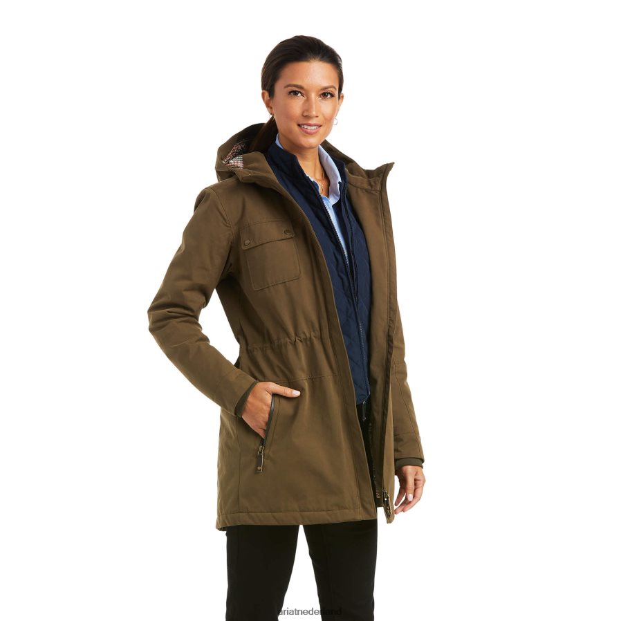 aarde Argentium parka Ariat vrouwen topjes PJ26LN3660