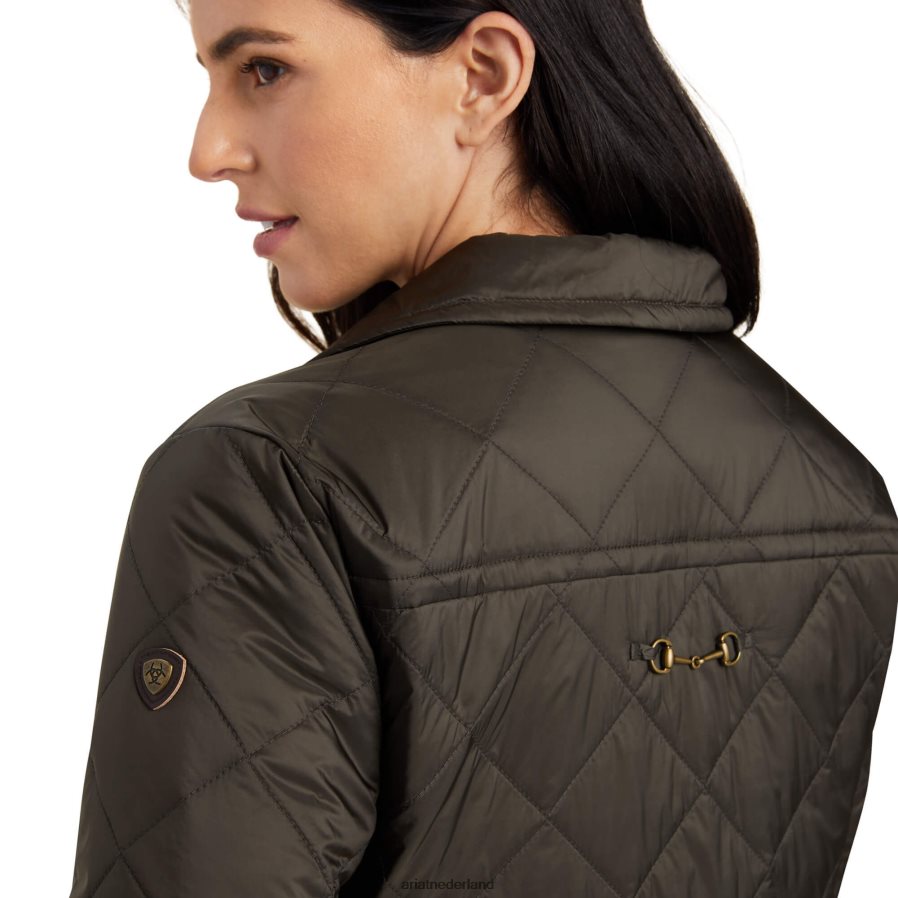 aarde belmont overhemdjasje Ariat vrouwen topjes PJ26LN3568