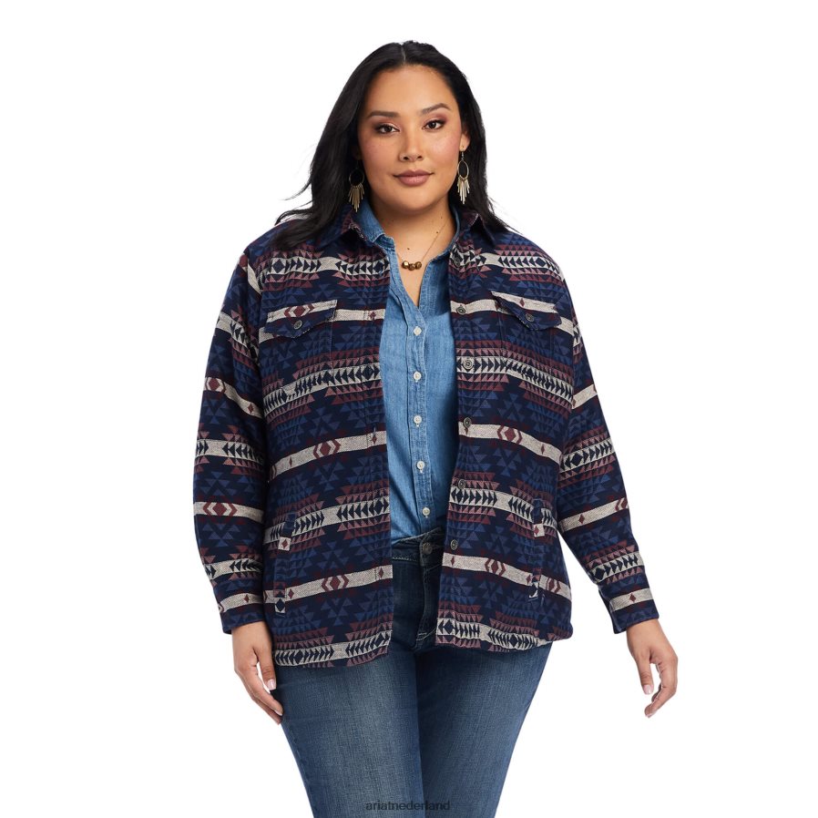 bergtop jcd overhemdjasje Ariat vrouwen topjes PJ26LN3519