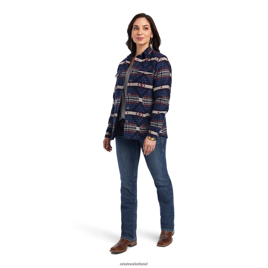 bergtop jcd overhemdjasje Ariat vrouwen topjes PJ26LN3519