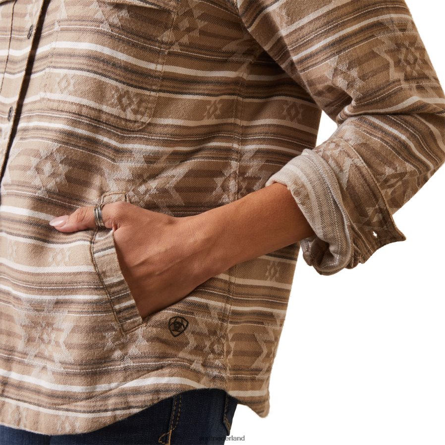 dakota-jacquard echt karwei-shirtjack Ariat vrouwen topjes PJ26LN3521