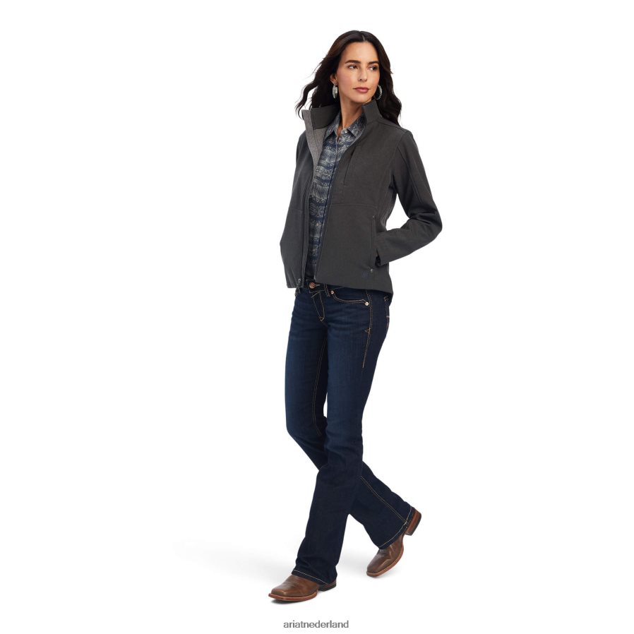 heide houtskool teampatriot softshelljack Ariat vrouwen topjes PJ26LN3485
