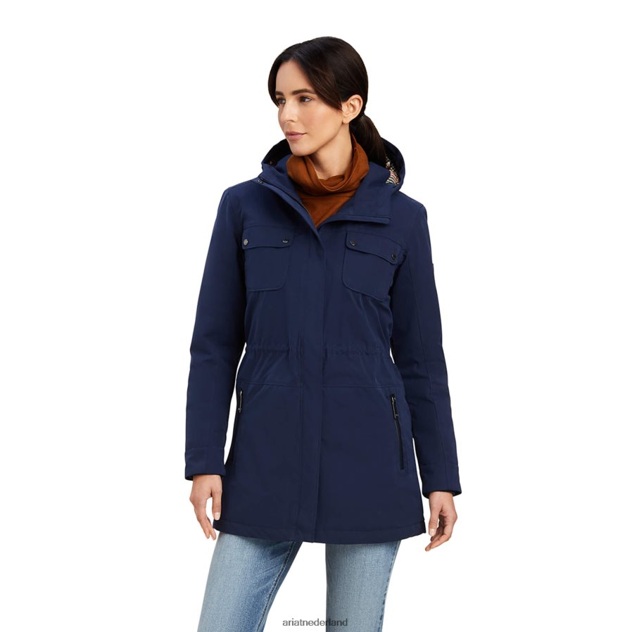 marine Argentium parka Ariat vrouwen topjes PJ26LN3591