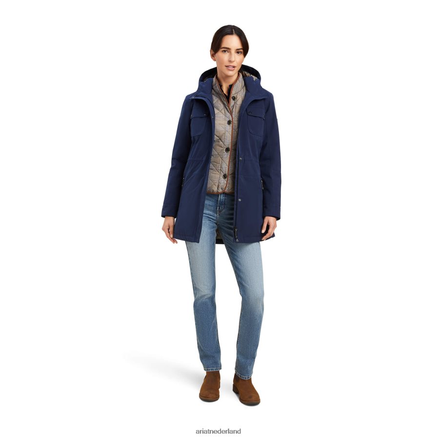 marine Argentium parka Ariat vrouwen topjes PJ26LN3591