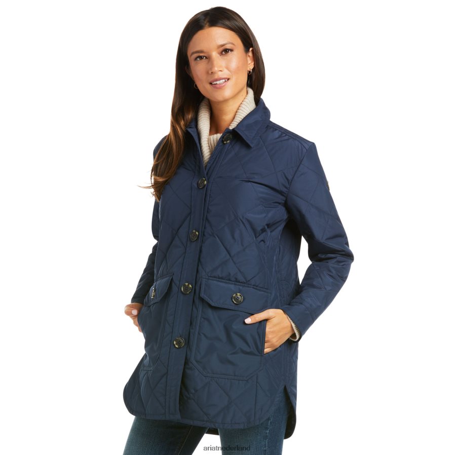 marine belmont overhemdjasje Ariat vrouwen topjes PJ26LN3574