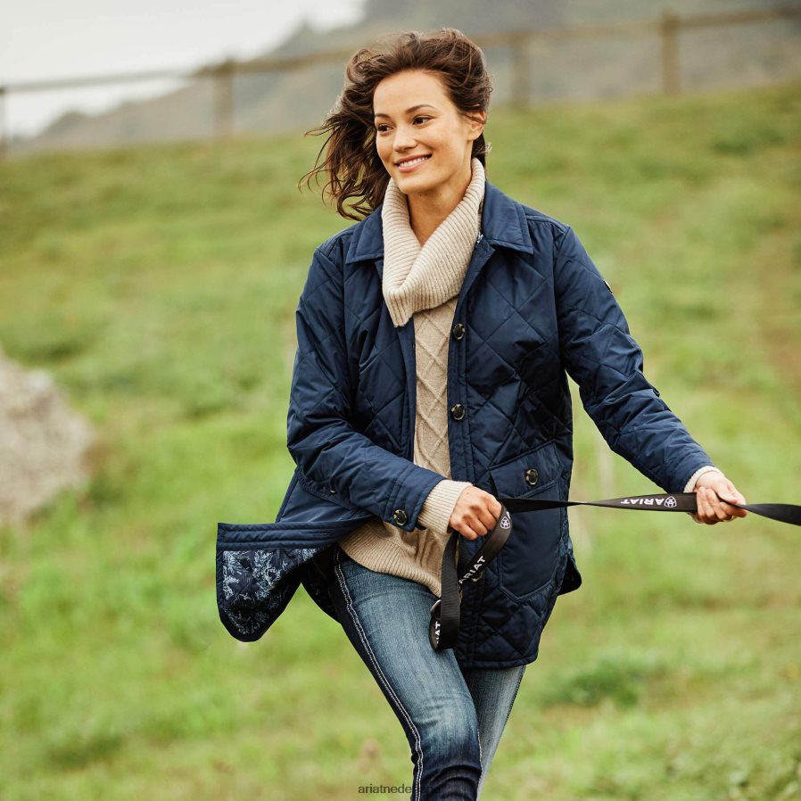 marine belmont overhemdjasje Ariat vrouwen topjes PJ26LN3574