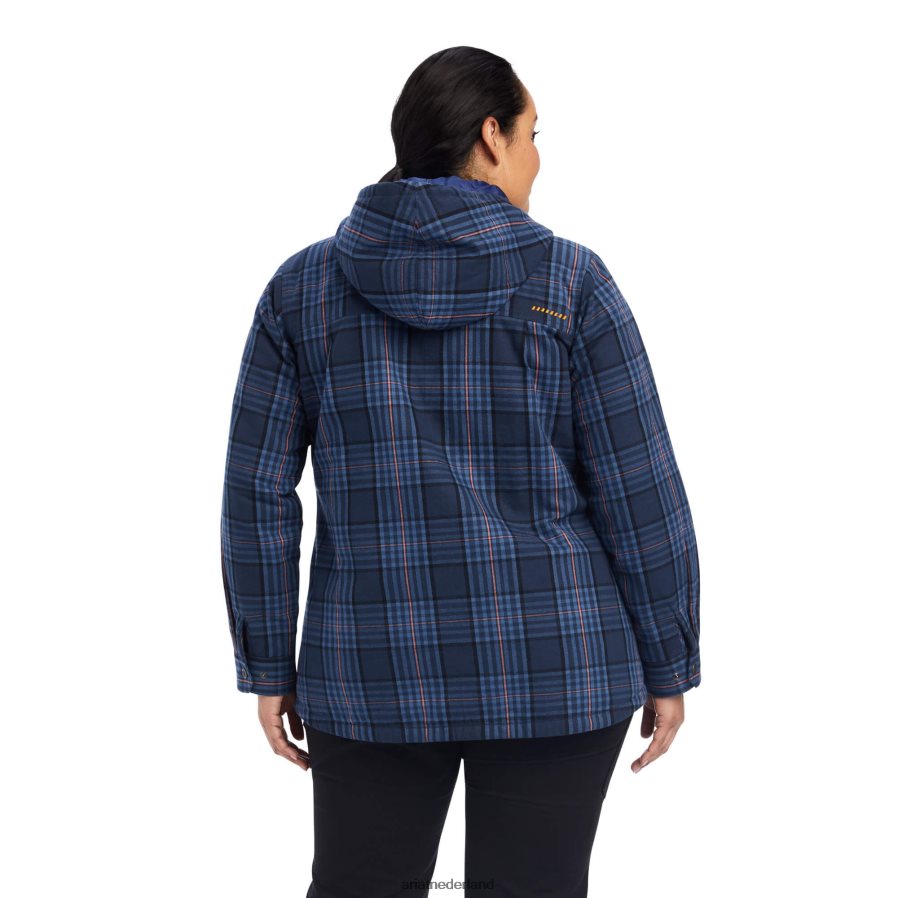 marine rebar flanellen overhemdjack Ariat vrouwen topjes PJ26LN3426
