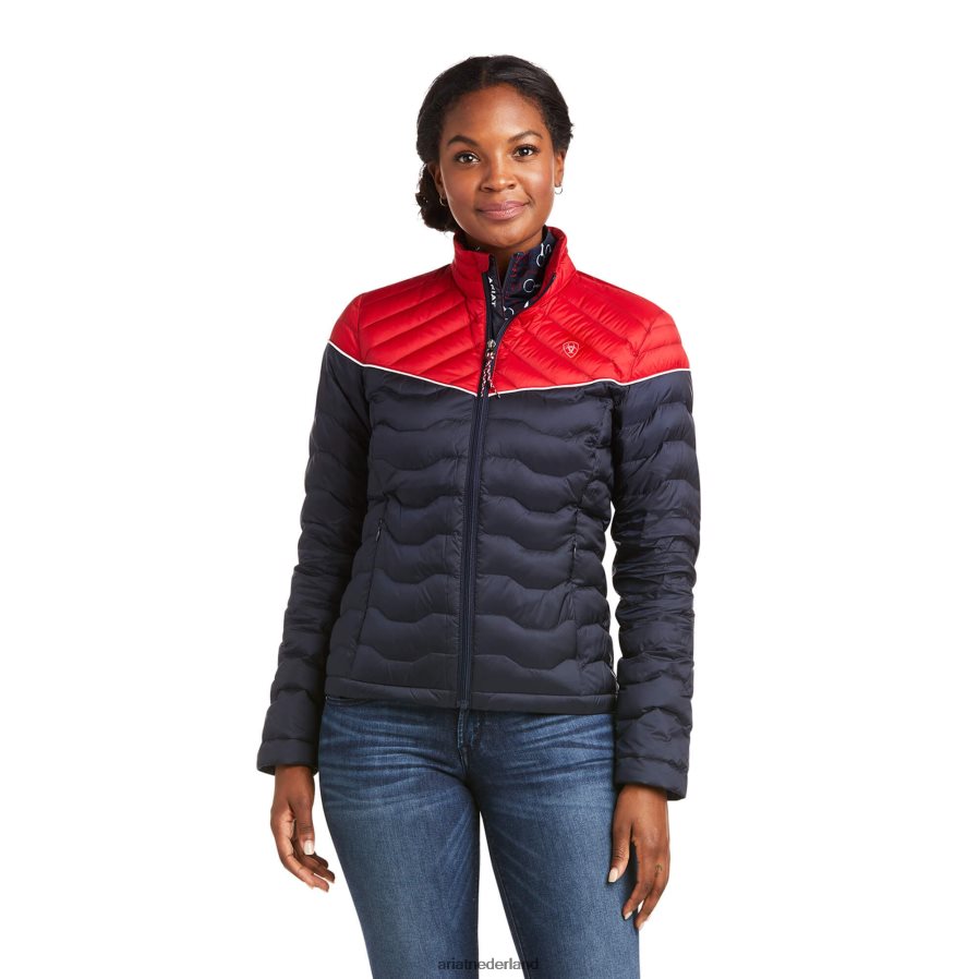 team kleurblok ideaal 3.0 donsjack Ariat vrouwen topjes PJ26LN3649