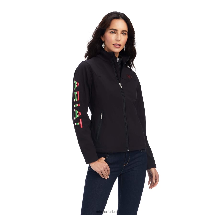 zwart Rosas team softshelljas Ariat vrouwen topjes PJ26LN3523