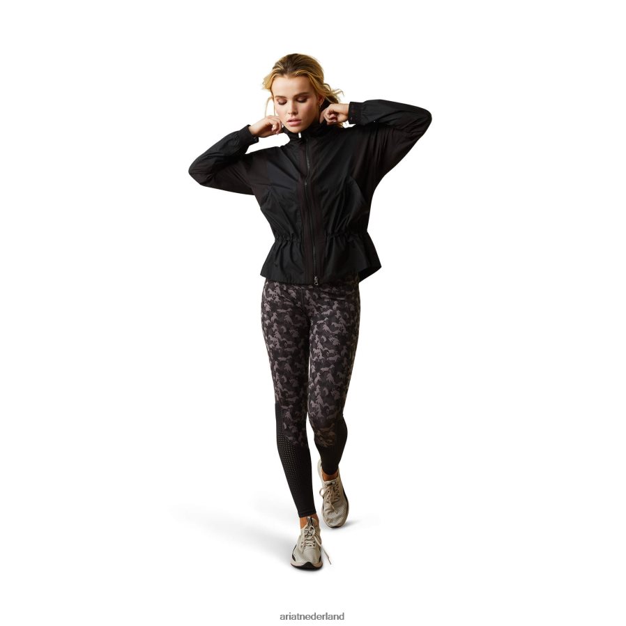 zwart adem jas Ariat vrouwen topjes PJ26LN3598