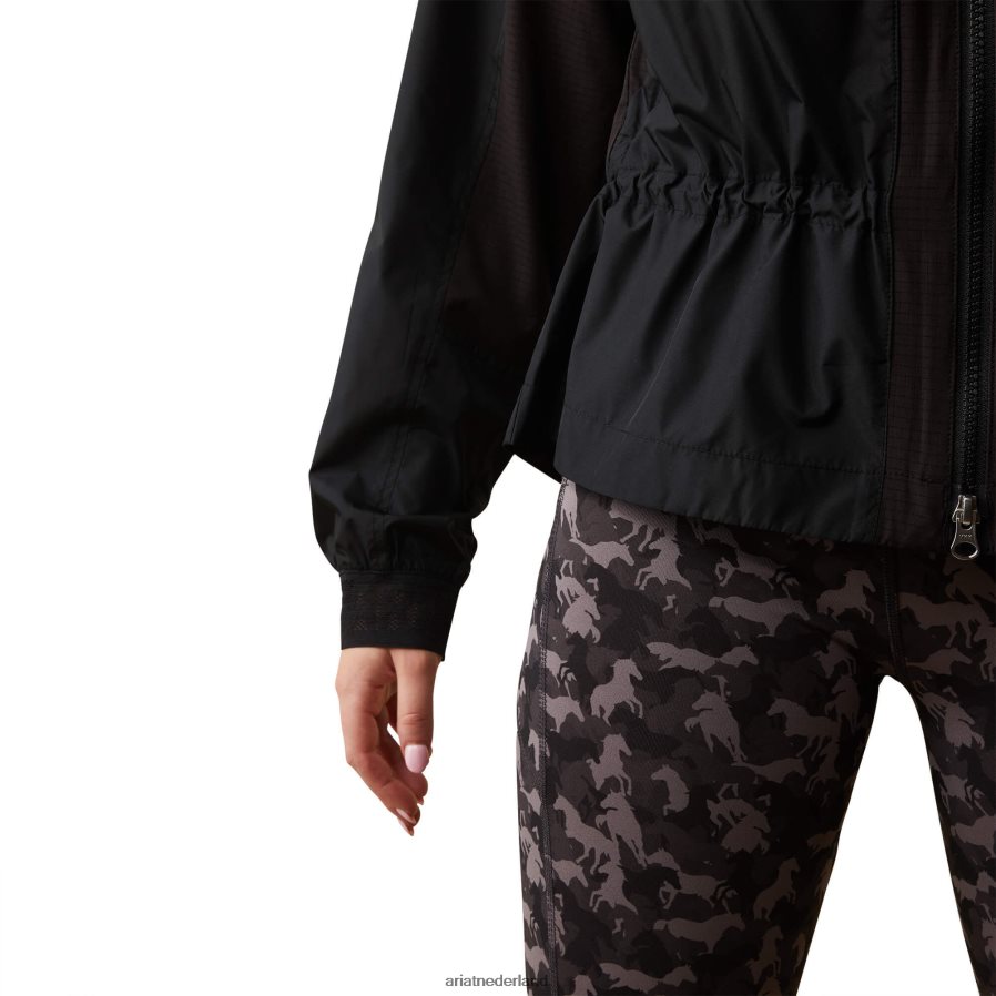 zwart adem jas Ariat vrouwen topjes PJ26LN3598