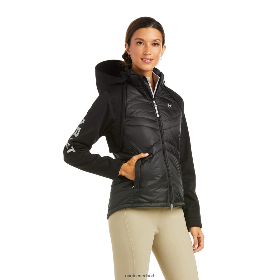 zwart reageer jas Ariat vrouwen topjes PJ26LN3599