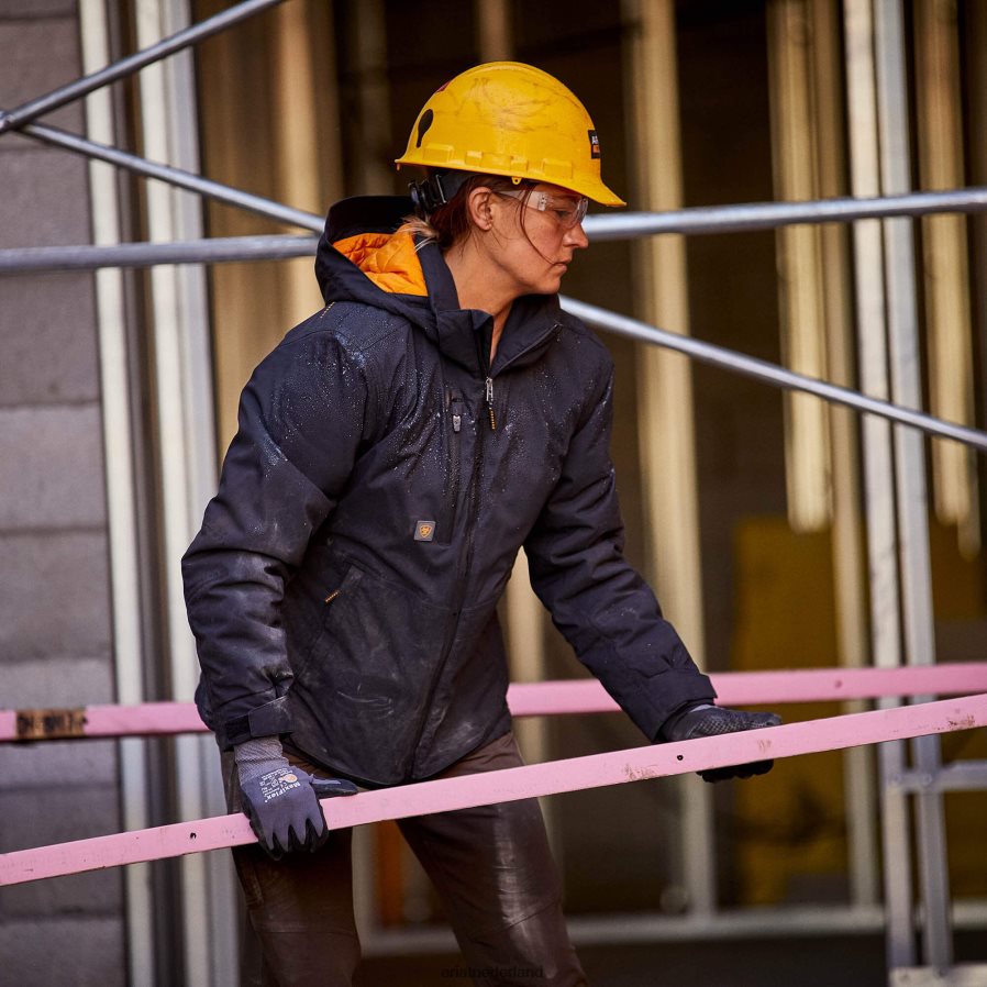 zwart rebar stormfighter 2.0 waterdichte jas Ariat vrouwen topjes PJ26LN3550